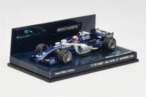 Williams FW28 Toyota K. Nakajima F1 Test Debut 2006 Minichamps 1:43 400060135 Μέταλλο - εικόνα 2 από 6