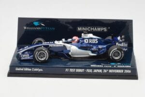 Williams FW28 Toyota K. Nakajima F1 Test Debut 2006 Minichamps 1:43 400060135 Μέταλλο - εικόνα 3 από 6