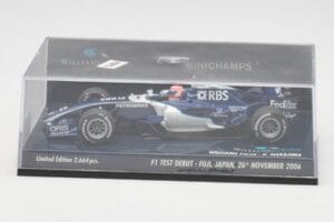 Williams FW28 Toyota K. Nakajima F1 Test Debut 2006 Minichamps 1:43 400060135 Μέταλλο - εικόνα 6 από 6