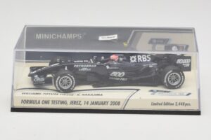 Williams Toyota FW29B K. Nakajima Jerez Test 14 Ιανουαρίου 2008 Minichamps 1:43 400080108 Μέταλλο - εικόνα 5 από 5