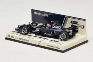 Williams FW30 Toyota #8 K. Nakajima Test Jerez Feb 2008 Minichamps 1:43 400080208 Μέταλλο - εικόνα 3 από 5