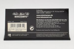 Dallara F301 Mugen Honda T. Sato Macau GP Winner 2001 Minichamps 1:43 518014306 Μέταλλο - εικόνα 4 από 5
