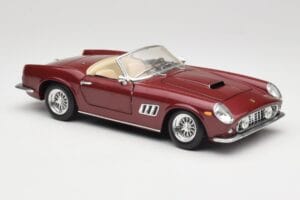Ferrari 250 GT California Spider LWB Σκούρο Κόκκινο Hot Wheels 1:18 25727 Μέταλλο - εικόνα 6 από 8
