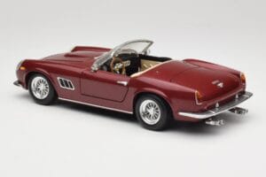 Ferrari 250 GT California Spider LWB Σκούρο Κόκκινο Hot Wheels 1:18 25727 Μέταλλο - εικόνα 7 από 8