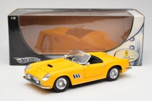 Ferrari 250 GT California Spider Κίτρινο Hot Wheels 1:18 23905 Μέταλλο - εικόνα 8 από 8