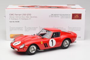 Ferrari 250 GTO #1 P. Rodriguez / W. Mairesse Paris 1000km 1962 CMC 1:18 M-254 Μέταλλο - εικόνα 6 από 6