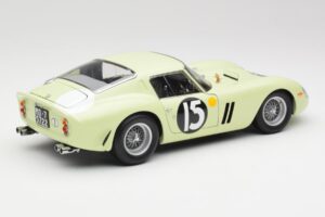 Ferrari 250 GTO #15 S. Moss / I. Ireland Goodwood Tourist Trophy Winner 1962 Kyosho 1:18 08438C Μέταλλο - εικόνα 3 από 8