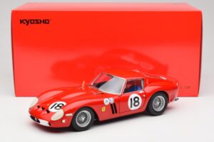 Ferrari 250 GTO #18 P. Rodriguez Daytona Continental 3 Hours Winner 1963 Kyosho 1:18 08438F Μέταλλο - εικόνα 8 από 8