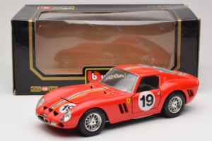 Ferrari 250 GTO #19 Κόκκινο Ρίγες 1962 Bburago 1:18 3011-P3 Μέταλλο - εικόνα 8 από 8