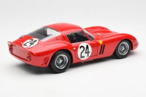 Ferrari 250 GTO #24 J. Blaton / G. Langlois 2nd 24 Hours of Le Mans 1963 Kyosho 1:18 08432C Μέταλλο - εικόνα 3 από 8