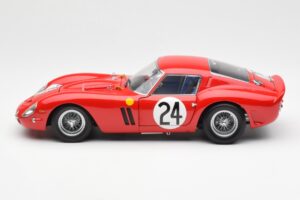 Ferrari 250 GTO #24 J. Blaton / G. Langlois 2nd 24 Hours of Le Mans 1963 Kyosho 1:18 08432C Μέταλλο - εικόνα 4 από 8