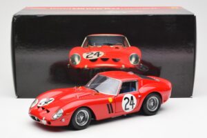 Ferrari 250 GTO #24 J. Blaton / G. Langlois 2nd 24 Hours of Le Mans 1963 Kyosho 1:18 08432C Μέταλλο - εικόνα 8 από 8