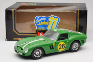 Ferrari 250 GTO #26 Πράσινο Λευκές Ρίγες 1962 Bburago 1:18 3011-G3 Μέταλλο - εικόνα 8 από 8