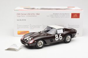 Ferrari 250 GTO #86 Targa Florio 1962 CMC 1:18 M-156 Μέταλλο - εικόνα 6 από 6