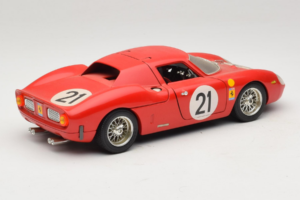 Ferrari 250 LM #21 M. Gregory / J. Rindt 24 Hours of Le Mans 1965 Bburago 1:18 3033-P2 Μέταλλο - εικόνα 3 από 8