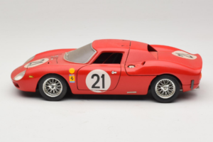 Ferrari 250 LM #21 M. Gregory / J. Rindt 24 Hours of Le Mans 1965 Bburago 1:18 3033-P2 Μέταλλο - εικόνα 4 από 8