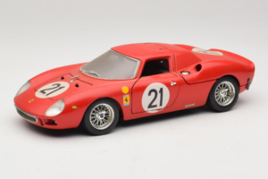 Ferrari 250 LM #21 M. Gregory / J. Rindt 24 Hours of Le Mans 1965 Bburago 1:18 3033-P2 Μέταλλο