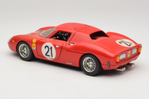 Ferrari 250 LM #21 M. Gregory / J. Rindt 24 Hours of Le Mans 1965 Bburago 1:18 3033-P2 Μέταλλο - εικόνα 7 από 8