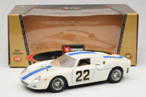 Ferrari 250 LM #22 Λευκό 1965 Bburago 1:18 3333-W1 Μέταλλο - εικόνα 8 από 8