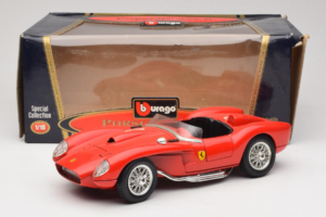 Ferrari 250 Testa Rossa #14 Κόκκινο Replacement Box 1957 Bburago 1:18 3007-R1 Μέταλλο - εικόνα 8 από 8