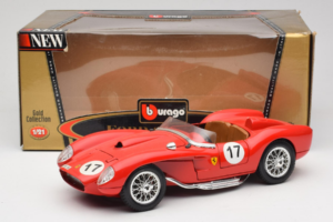 Ferrari 250 Testa Rossa #17 Κόκκινο 1957 Bburago 1:18 3007-R4 Μέταλλο - εικόνα 8 από 8