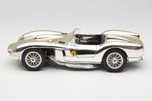 Ferrari 250 Testa Rossa Chrome Ασημί Bburago 1:18 3007-C1 Μέταλλο - εικόνα 4 από 8