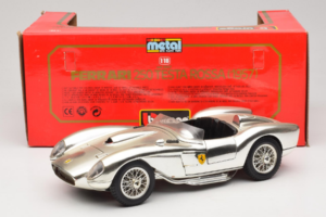 Ferrari 250 Testa Rossa Chrome Ασημί Bburago 1:18 3007-C1 Μέταλλο - εικόνα 8 από 8