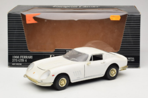 Ferrari 275 GTB/4 Λευκό ERTL 1:18 7493 Μέταλλο - εικόνα 8 από 8