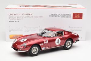 Ferrari 275 GTB/C #4 RAC Tourist Trophy 1966 CMC 1:18 M-213 Μέταλλο - εικόνα 6 από 6