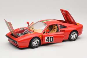 Ferrari 288 GTO #40 Κόκκινο Ιταλική Σημαία 1984 Bburago 1:18 3027-P1 Μέταλλο - εικόνα 2 από 8