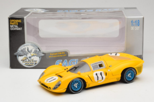 Ferrari 330 P4 #11 Κίτρινο Spa-Francorchamps 1967 Eagles Race 1:18 38007-Y1 Μέταλλο - εικόνα 8 από 8