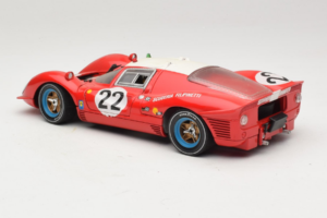 Ferrari 330 P4 #22 Scuderia Filipinetti Poor Condition 1967 Revell 1:18 48825-P1 Μέταλλο - εικόνα 7 από 8