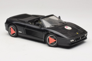 Ferrari 348 Spider Μαύρο Mira 1:18 6181 Μέταλλο - εικόνα 6 από 8