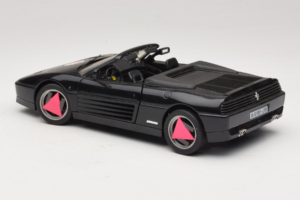 Ferrari 348 Spider Μαύρο Mira 1:18 6181 Μέταλλο - εικόνα 7 από 8