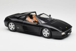 Ferrari 348 TS Μαύρο Hot Wheels 1:18 X5481 Μέταλλο - εικόνα 6 από 8