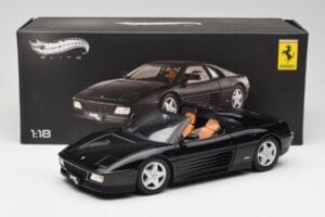 Ferrari 348 TS Μαύρο Hot Wheels 1:18 X5481 Μέταλλο - εικόνα 8 από 8
