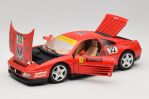 Ferrari 348 TB #32 Pirelli Κόκκινο 1989 Bburago 1:18 3039-P1 Μέταλλο - εικόνα 2 από 8