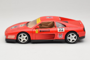 Ferrari 348 TB #32 Pirelli Κόκκινο 1989 Bburago 1:18 3039-P1 Μέταλλο - εικόνα 4 από 8