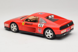 Ferrari 348 TB #32 Pirelli Κόκκινο 1989 Bburago 1:18 3039-P1 Μέταλλο - εικόνα 7 από 8