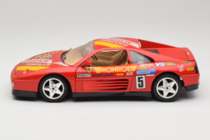 Ferrari 348 TB #5 Monroe Κόκκινο 1989 Bburago 1:18 3039-M1 Μέταλλο - εικόνα 4 από 8