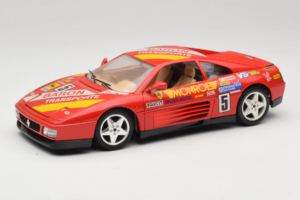 Ferrari 348 TB #5 Monroe Κόκκινο 1989 Bburago 1:18 3039-M1 Μέταλλο