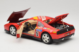 Ferrari 348 TB #5 Monroe Κόκκινο 1989 Bburago 1:18 3039-M1 Μέταλλο - εικόνα 5 από 8