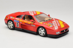 Ferrari 348 TB #5 Monroe Κόκκινο 1989 Bburago 1:18 3039-M1 Μέταλλο - εικόνα 6 από 8