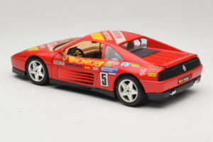 Ferrari 348 TB #5 Monroe Κόκκινο 1989 Bburago 1:18 3039-M1 Μέταλλο - εικόνα 7 από 8