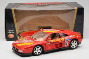 Ferrari 348 TB #5 Monroe Κόκκινο 1989 Bburago 1:18 3039-M1 Μέταλλο - εικόνα 8 από 8