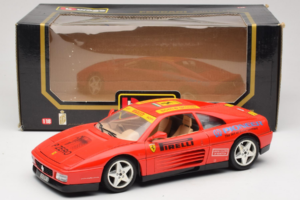 Ferrari 348tb Pirelli Κόκκινο Bburago 1:18 3039-P2 Μέταλλο - εικόνα 8 από 8