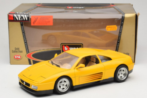 Ferrari 348 TB Κίτρινο Replacement Box Bburago 1:18 3039-R2 Μέταλλο - εικόνα 8 από 8