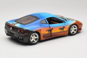 Ferrari 360 Modena Bracio Gotz Running Horses Livery Bburago 1:18 3358-B1 Μέταλλο - εικόνα 3 από 8