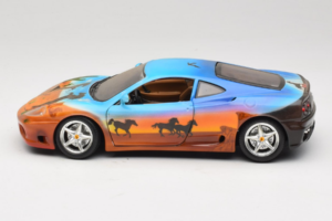 Ferrari 360 Modena Bracio Gotz Running Horses Livery Bburago 1:18 3358-B1 Μέταλλο - εικόνα 4 από 8