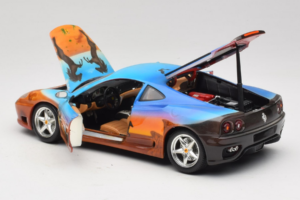 Ferrari 360 Modena Bracio Gotz Running Horses Livery Bburago 1:18 3358-B1 Μέταλλο - εικόνα 5 από 8